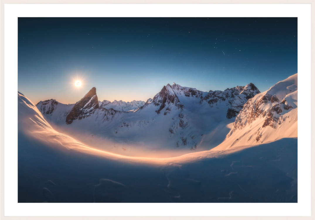 Main image Full Moon at the Valluga, Arlberg