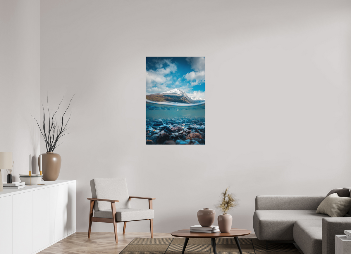 70 x 105 cm, Papierprint ohne Rahmen Lago Roca, Patagonia