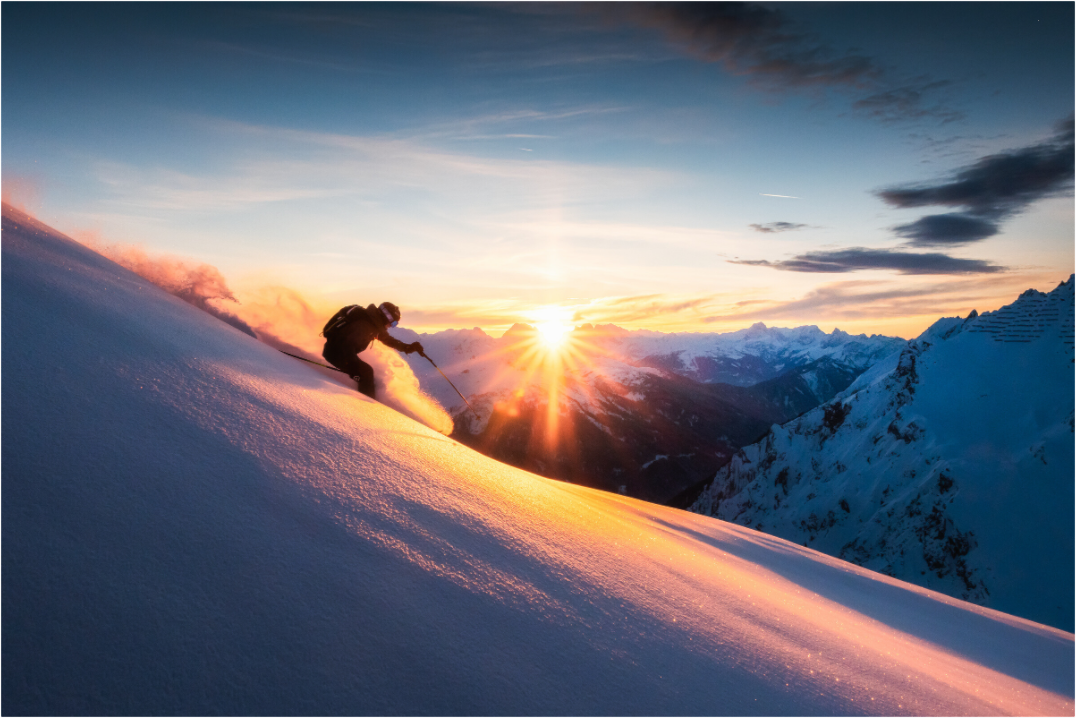 Main image Ski Sunset at Trittkopf, Zürs Arlberg