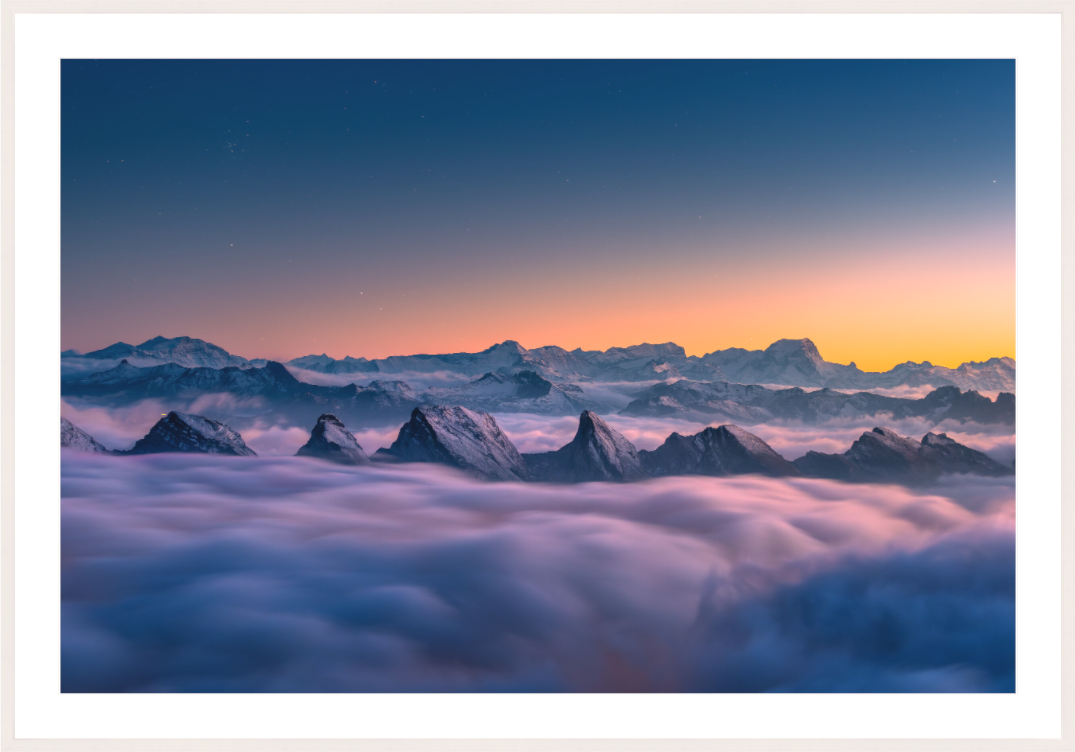 Main image Peaks Above the Sea of Fog