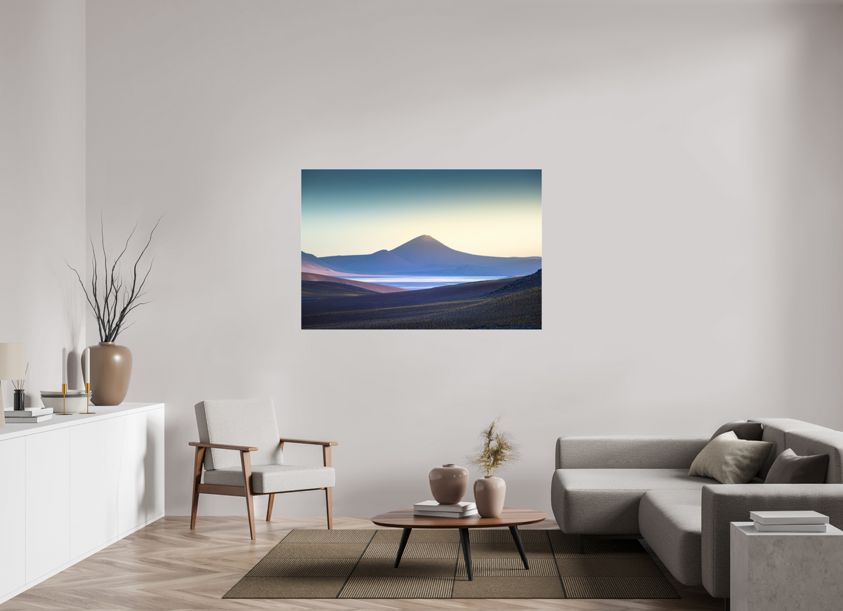 150 x 100 cm, Photo Print Under Acrylic Glass Atacama Desert Sunrise, Chile