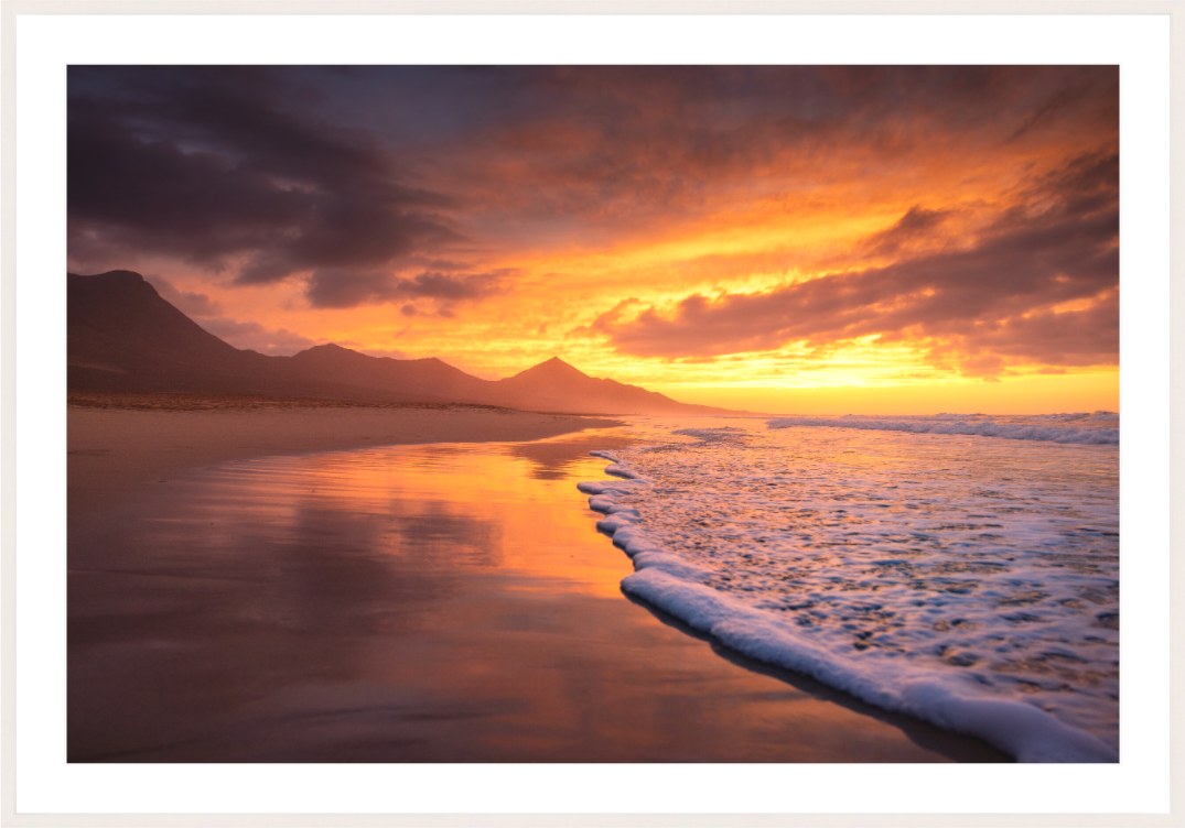 Main image Dramatic Sunset on the Beach