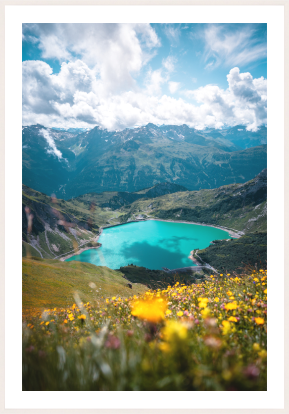 Main image Turquoise Lake in Summer, Lech