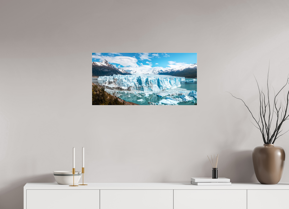 80 x 40 cm, Photo Print Under Acrylic Glass Perito Moreno Glacier, Patagonia
