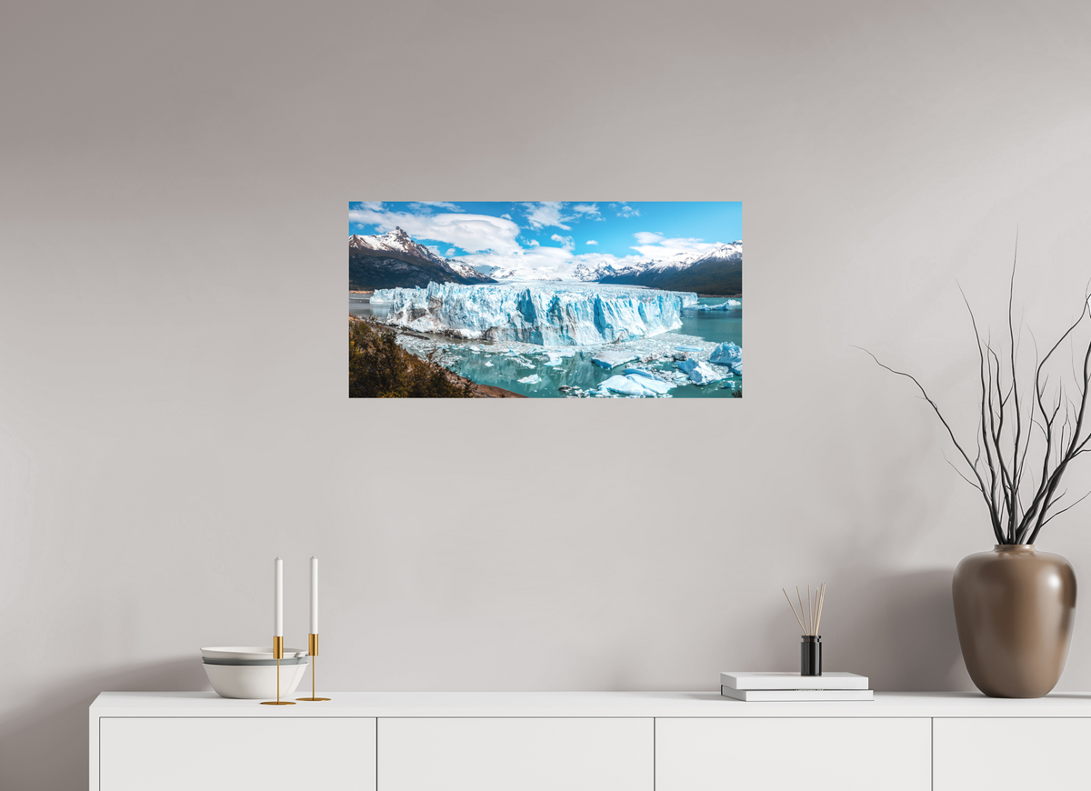 80 x 40 cm, Papierprint ohne Rahmen Perito Moreno Glacier, Patagonia