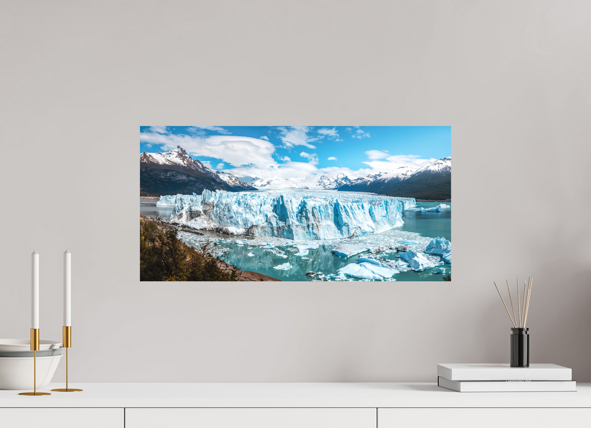 60 x 30 cm, Papierprint ohne Rahmen Perito Moreno Glacier, Patagonia