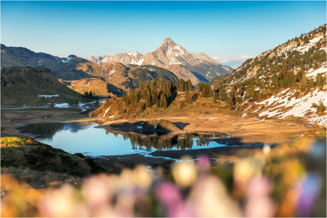 Main image Körbersee Sunset, Warth Arlberg