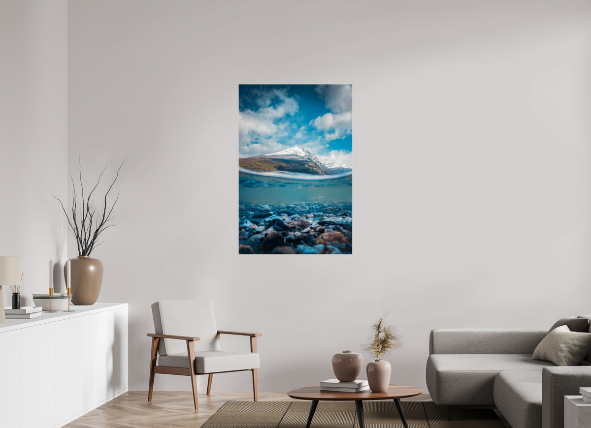 80 x 120 cm, Photo Print Under Acrylic Glass Lago Roca, Patagonia