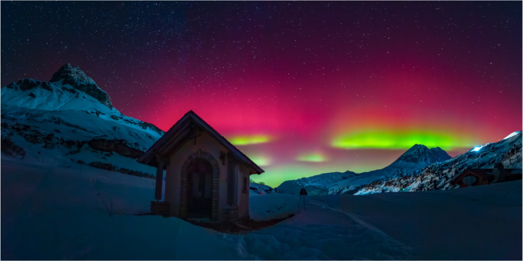 Main image Polar Lights over Zürs, Arlberg