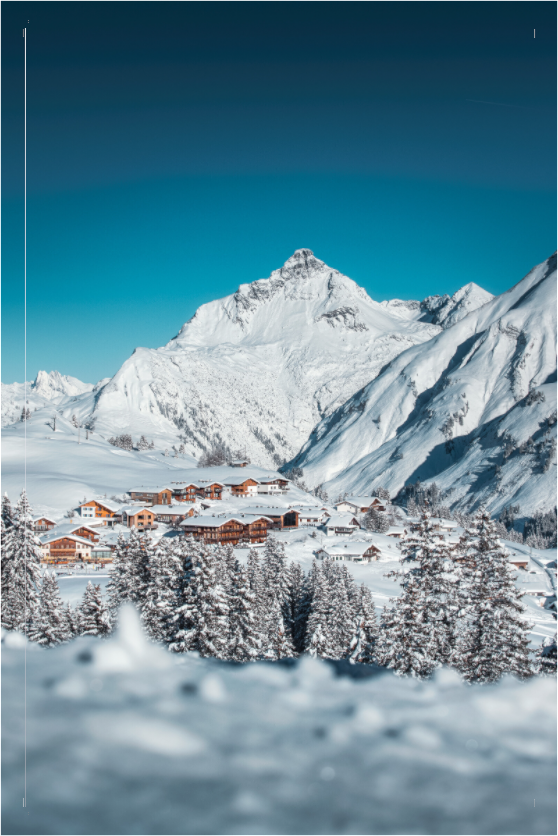 Main image Oberlech Village with Biberkopf, Arlberg