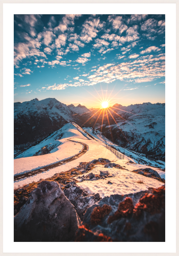 Main image Kriegerhorn at Sunset, Lech
