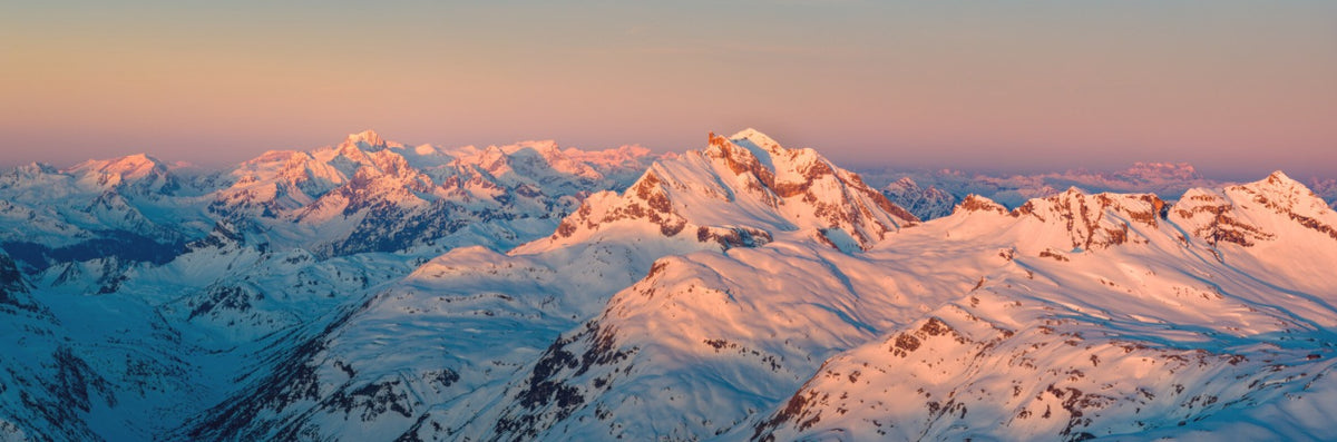 Photo Alpenglow Above Lech, Arlberg