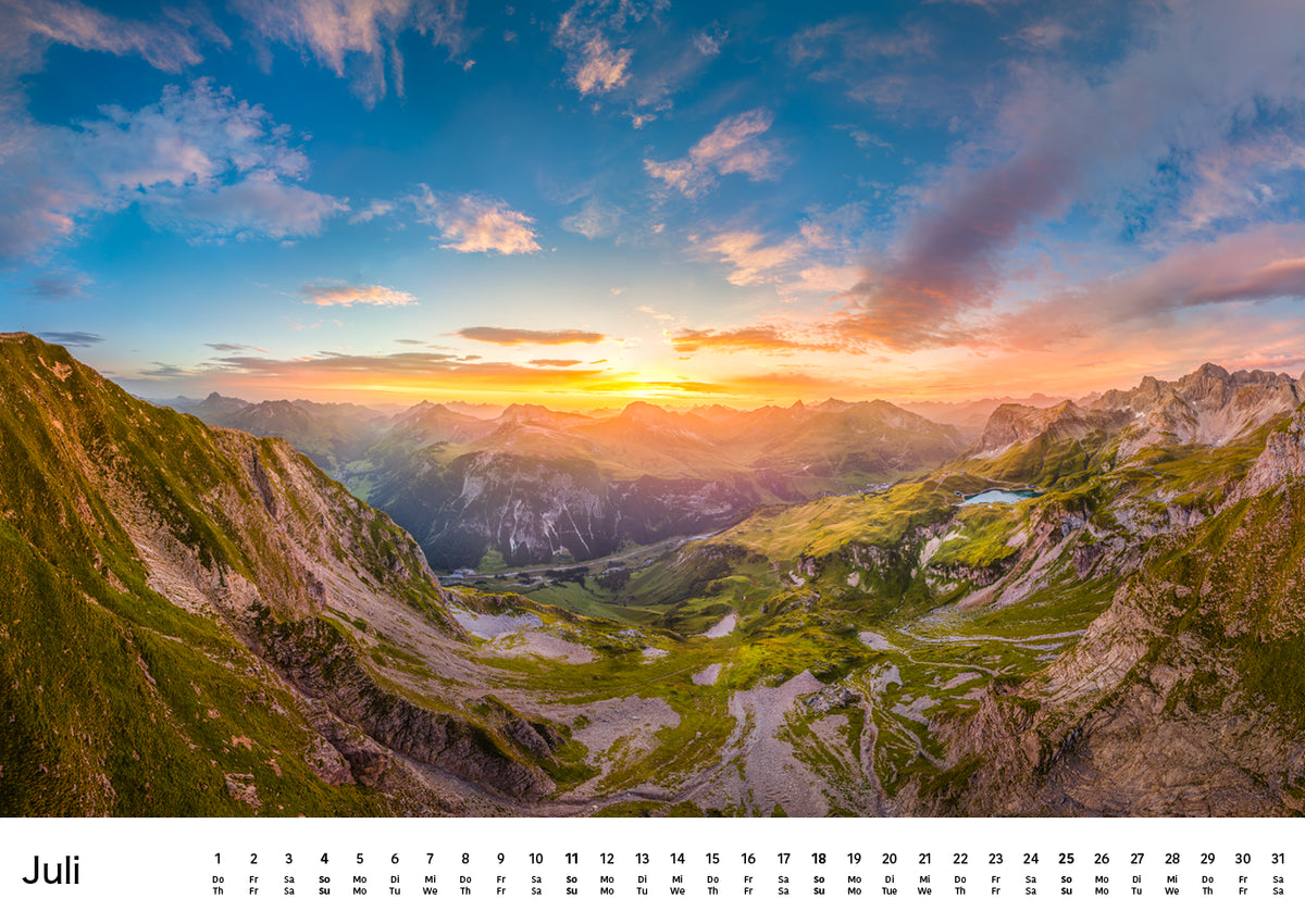 Der Arlberg 2027, Monatsblatt