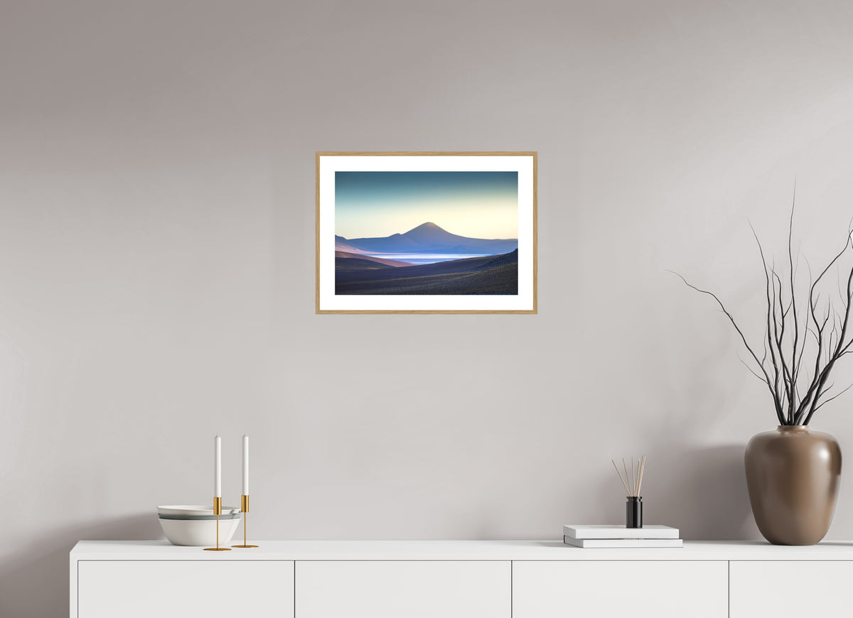 Atacama Desert Sunrise, Chile, 45 x 30 cm, framed