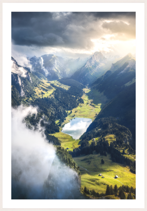 Main image Alpine Valley and Lake, Hoher Kasten