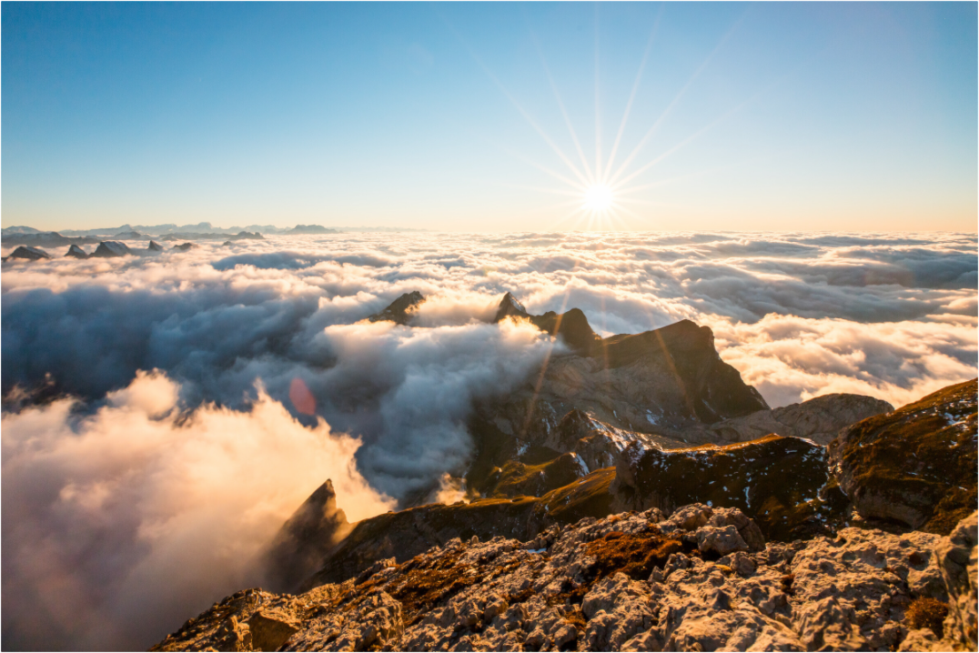 Main image Säntis Sunset Clouds, Switzerland