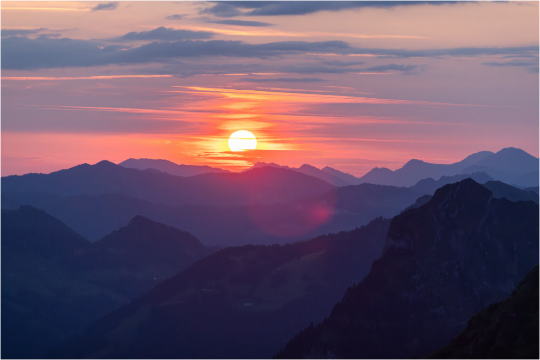 Main image Hohe Matona Sunrise Layers, Alps