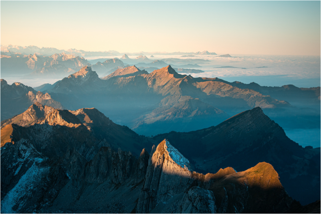 Main image Säntis Morning Ridge Light, Switzerland