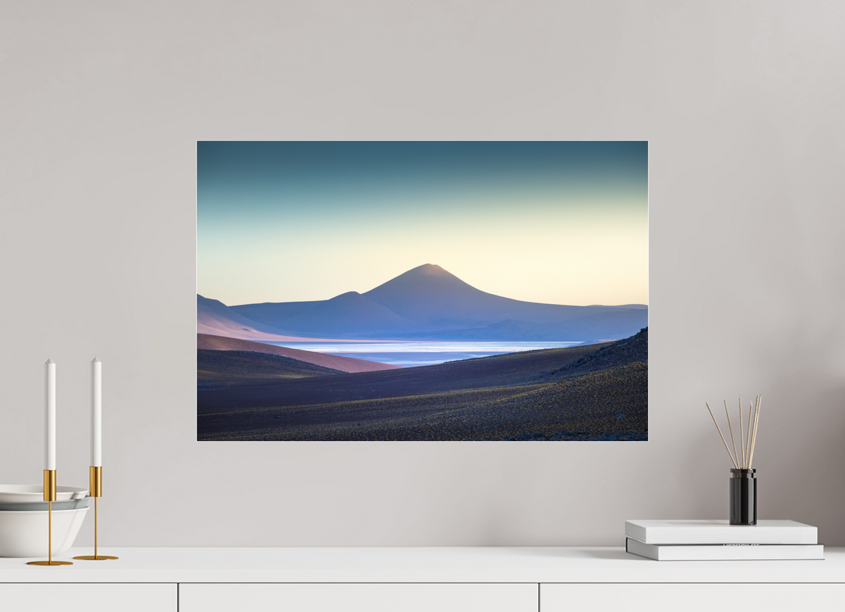 60 x 40 cm, Photo Print Under Acrylic Glass Atacama Desert Sunrise, Chile