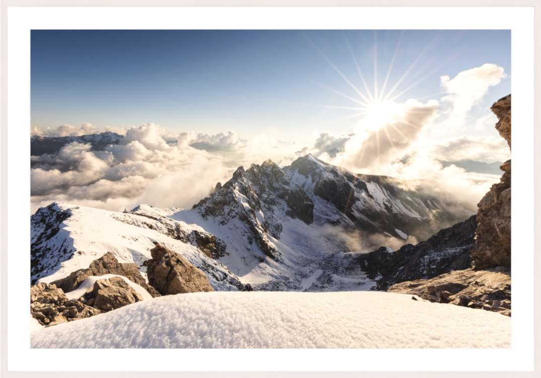Main image Dramatic Sunset at the Valluga, Arlberg
