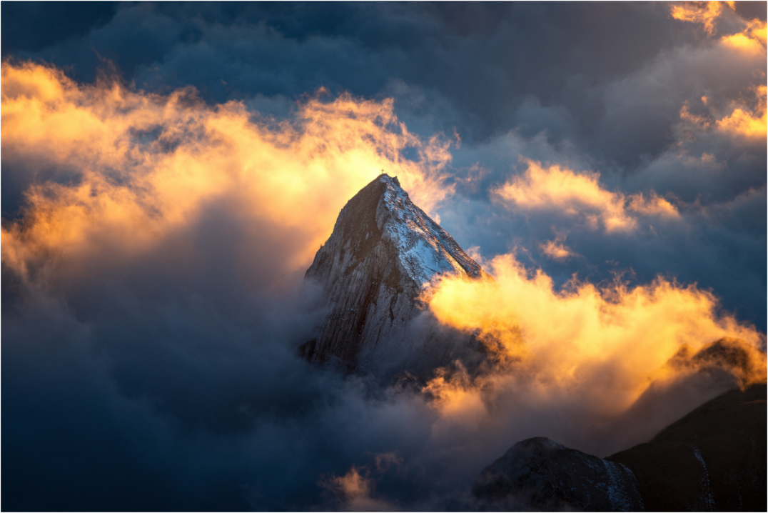Main image Säntis Cloud Glow at Sunset, Switzerland