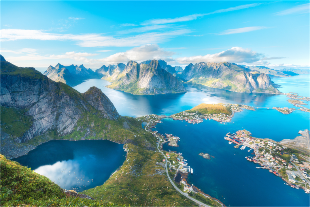 Main image Reinebringen View, Lofoten Norway