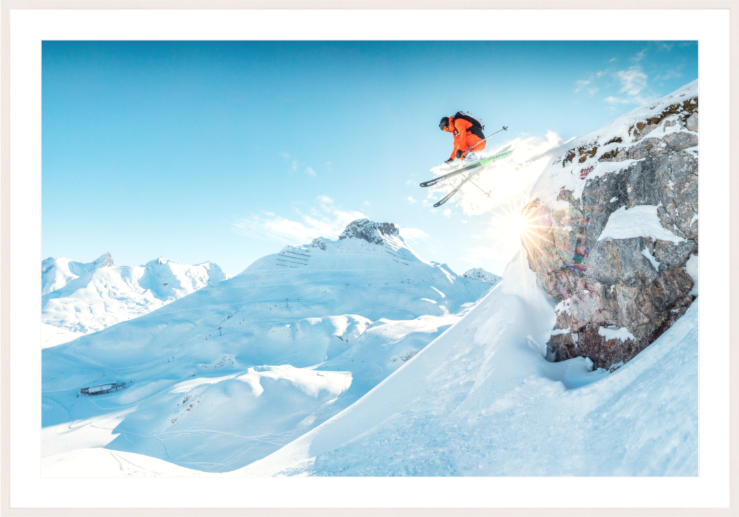 Main image Freeride Jump Over the Rocks, Zürs