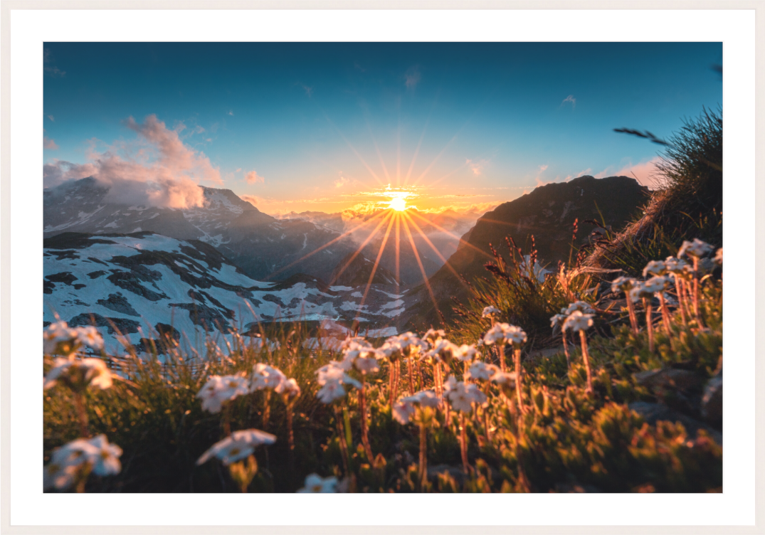 Main image Sunset at the Madloch, Arlberg
