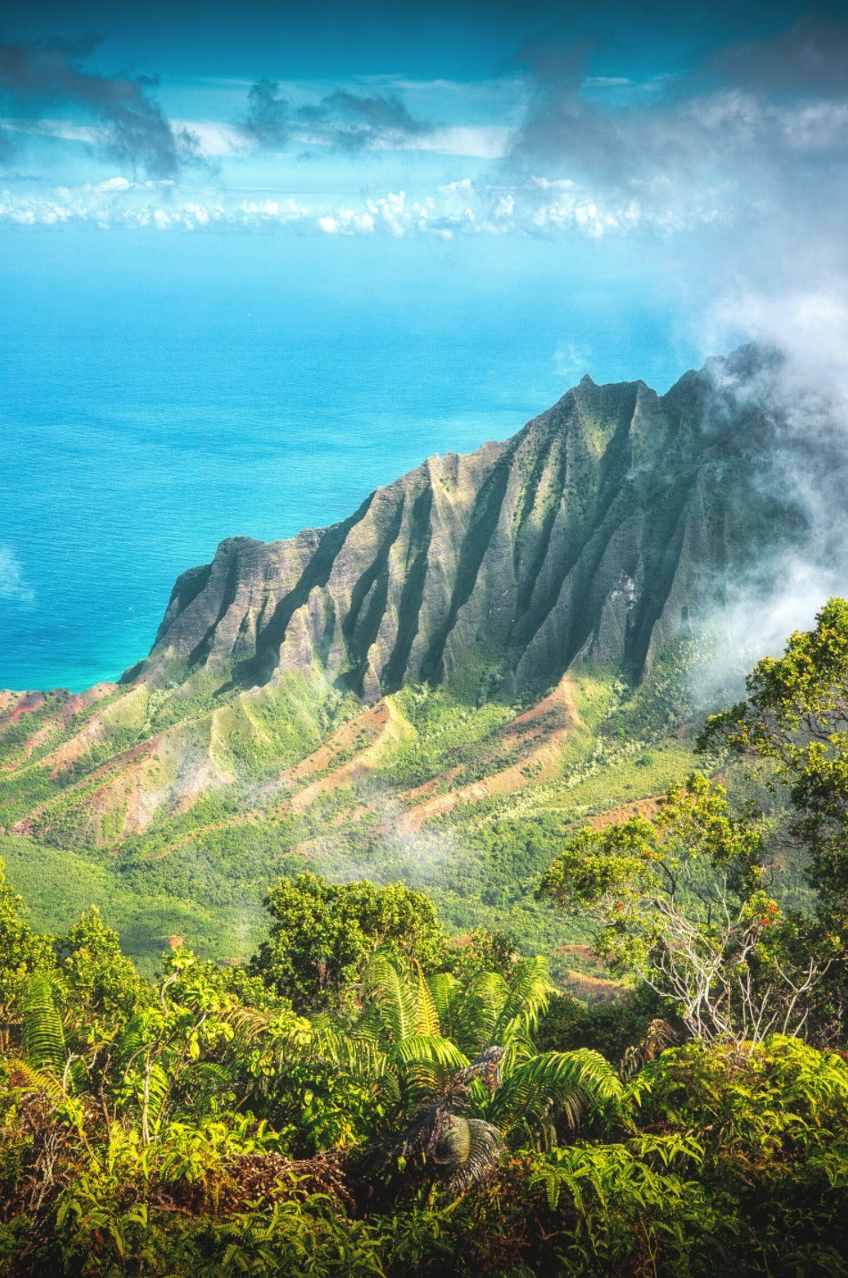 Photo Kalalau Valley Viewpoint, Kauai Hawaii