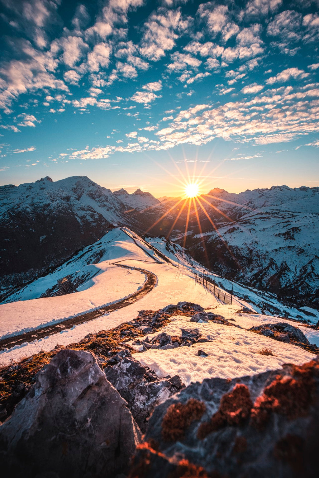 Photo Kriegerhorn at Sunset, Lech