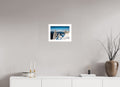 Muttjoechle Snowy Alps Sunrise, Vorarlberg, 30 x 20 cm, framed Weiß