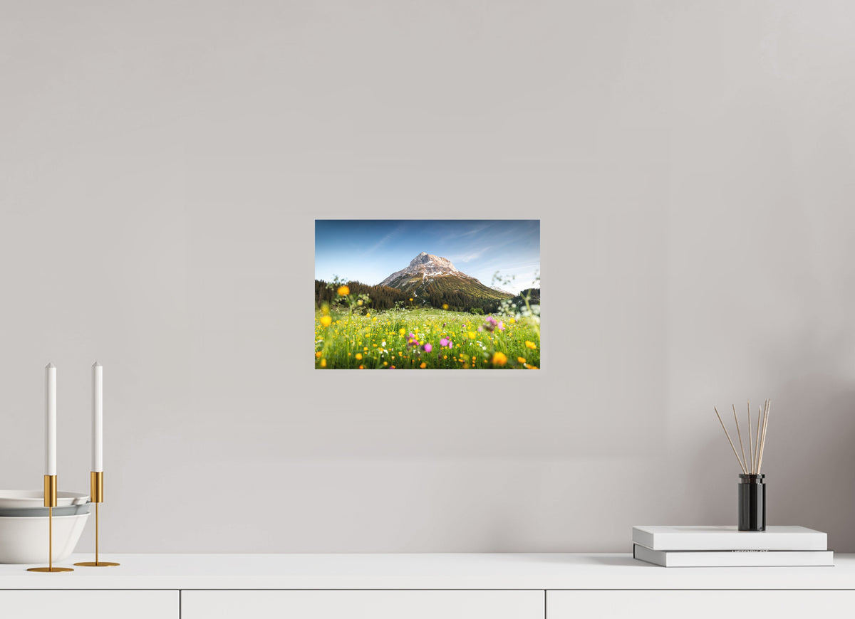 Omeshorn, Lech Alps, 30 x 20 cm, paper print