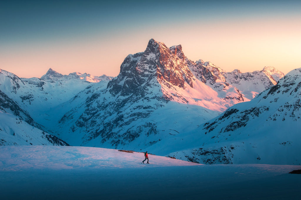 Photo Pateriol Alpenglow, Austria Alps
