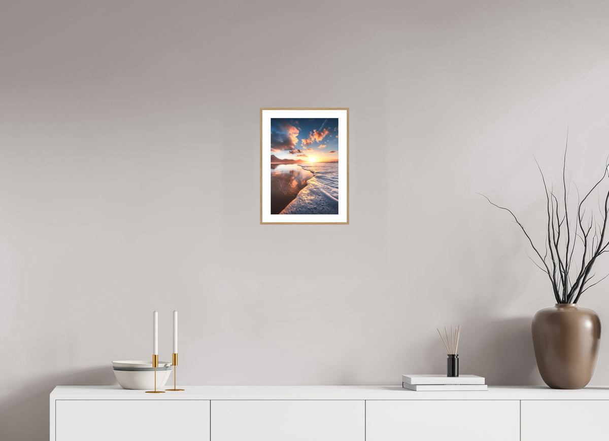 Playa de Cofete, Fuerteventura, 20 x 30 cm, framed