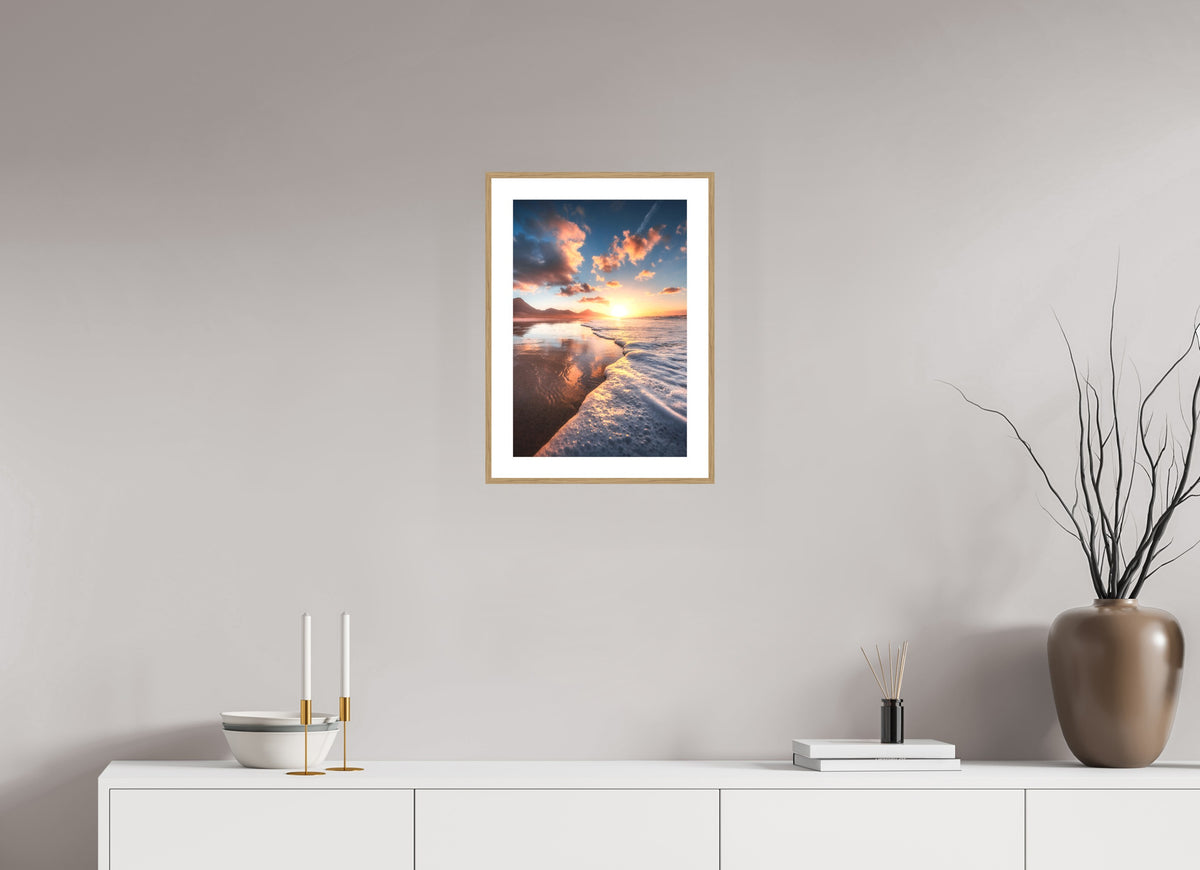 Playa de Cofete, Fuerteventura, 30 x 45 cm, framed