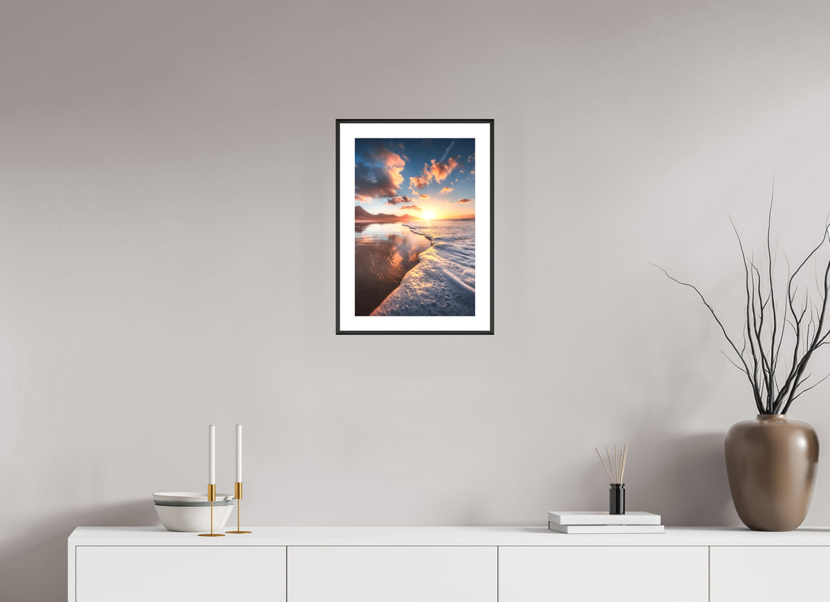 Playa de Cofete, Fuerteventura, 30 x 45 cm, framed