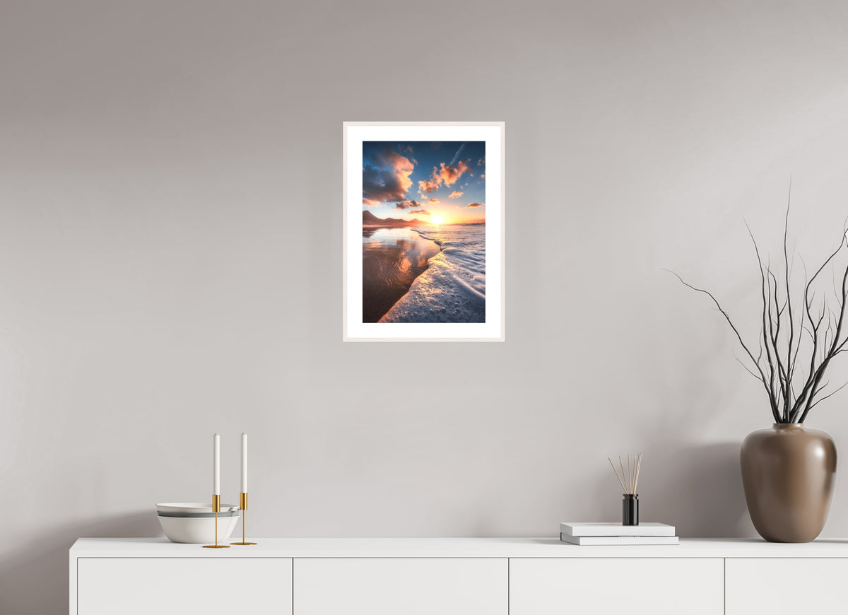 Playa de Cofete, Fuerteventura, 30 x 45 cm, framed