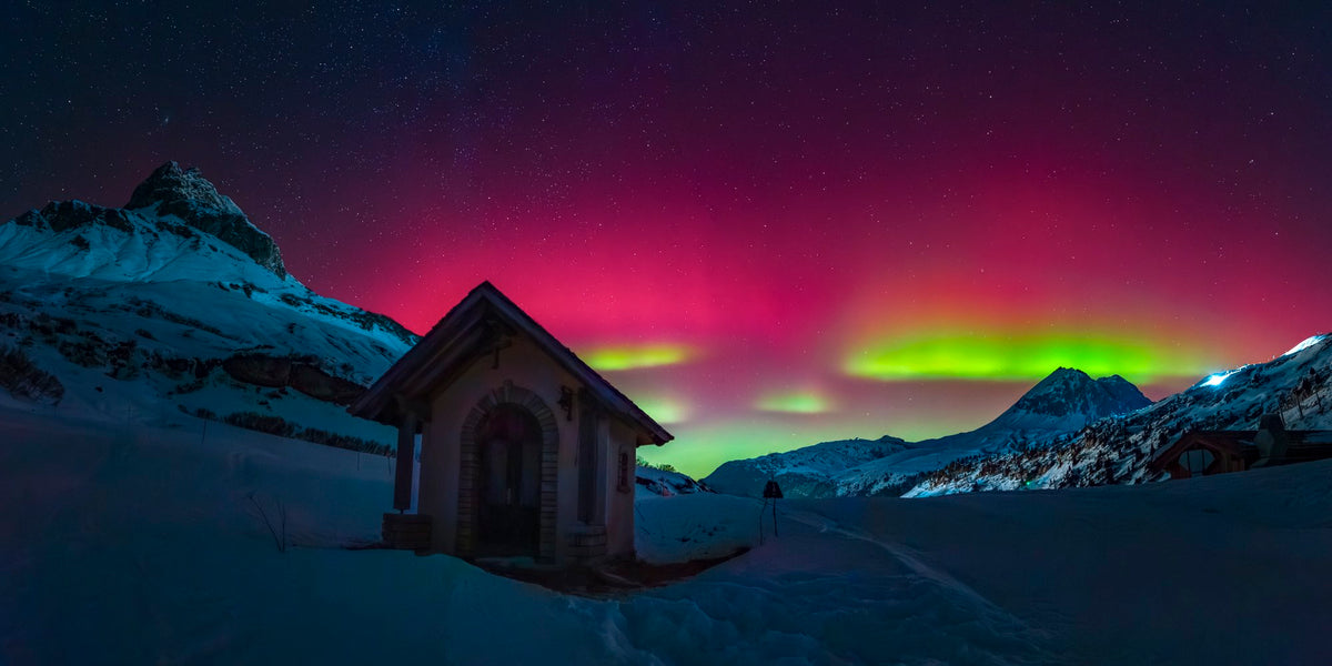 Photo Polar Lights over Zürs, Arlberg