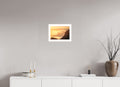 Säntis Hazy Sunrise Layers, Switzerland, 30 x 20 cm, framed Weiß