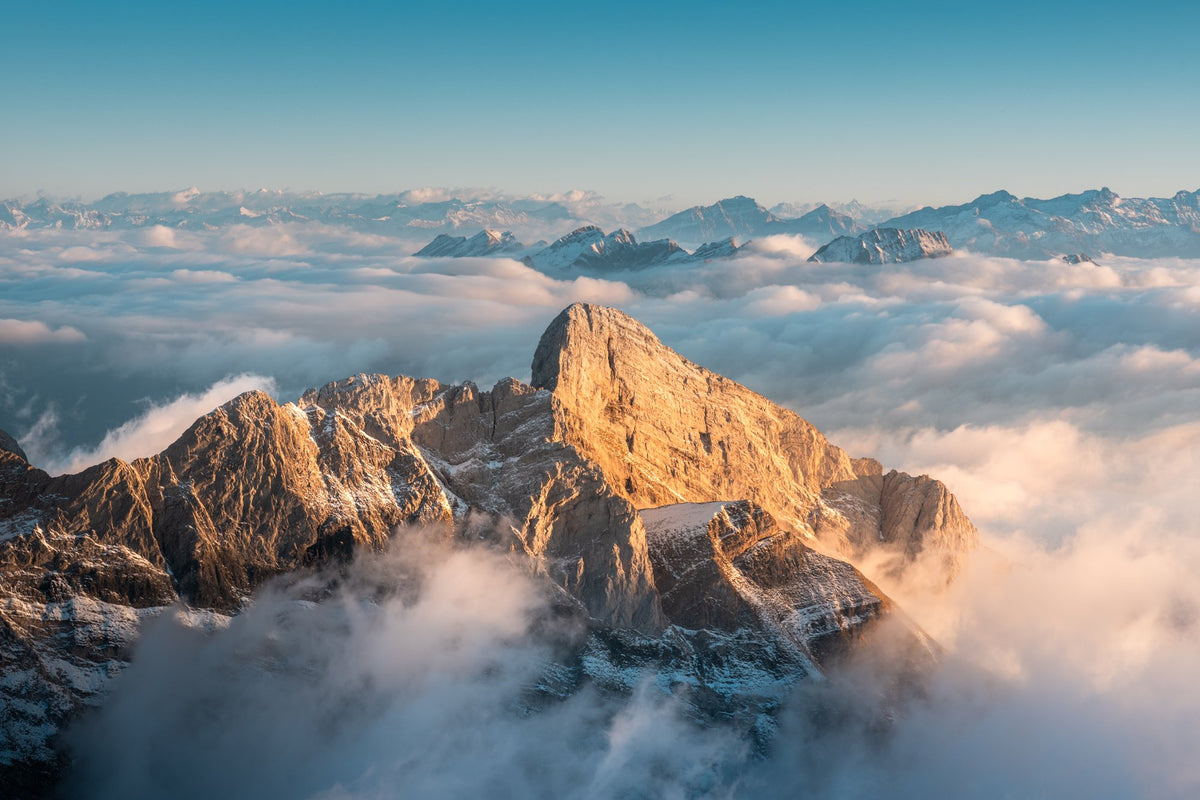 Photo Säntis Sunset, Switzerland Alps