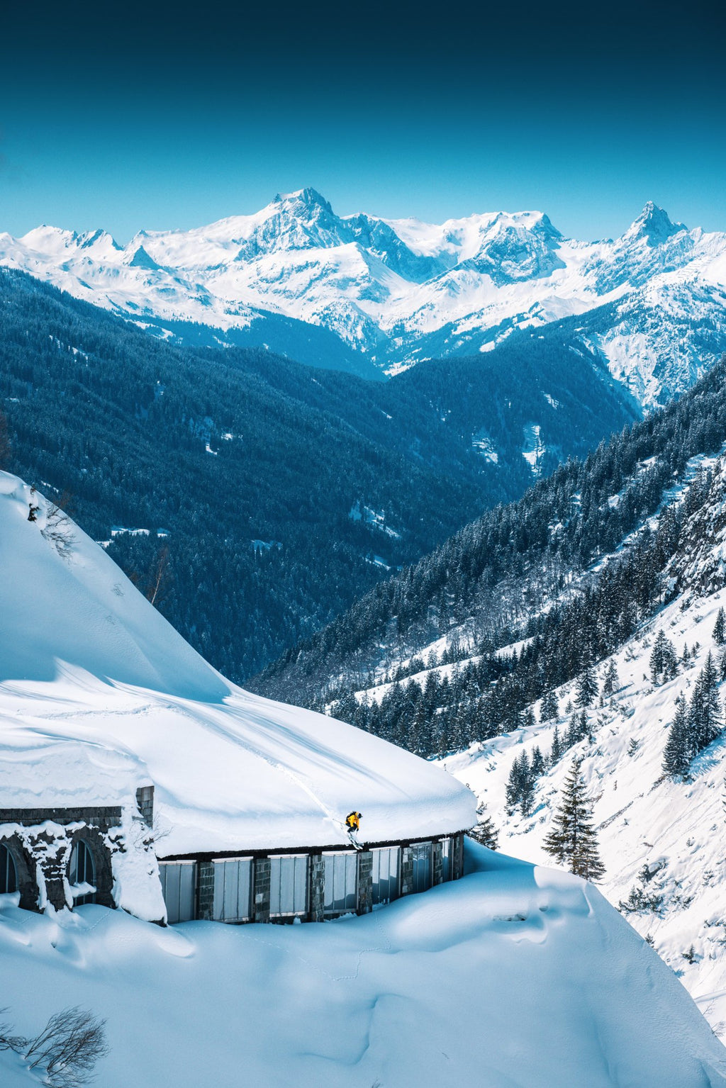 Photo Ski Jump at the Flexenpass, Arlberg