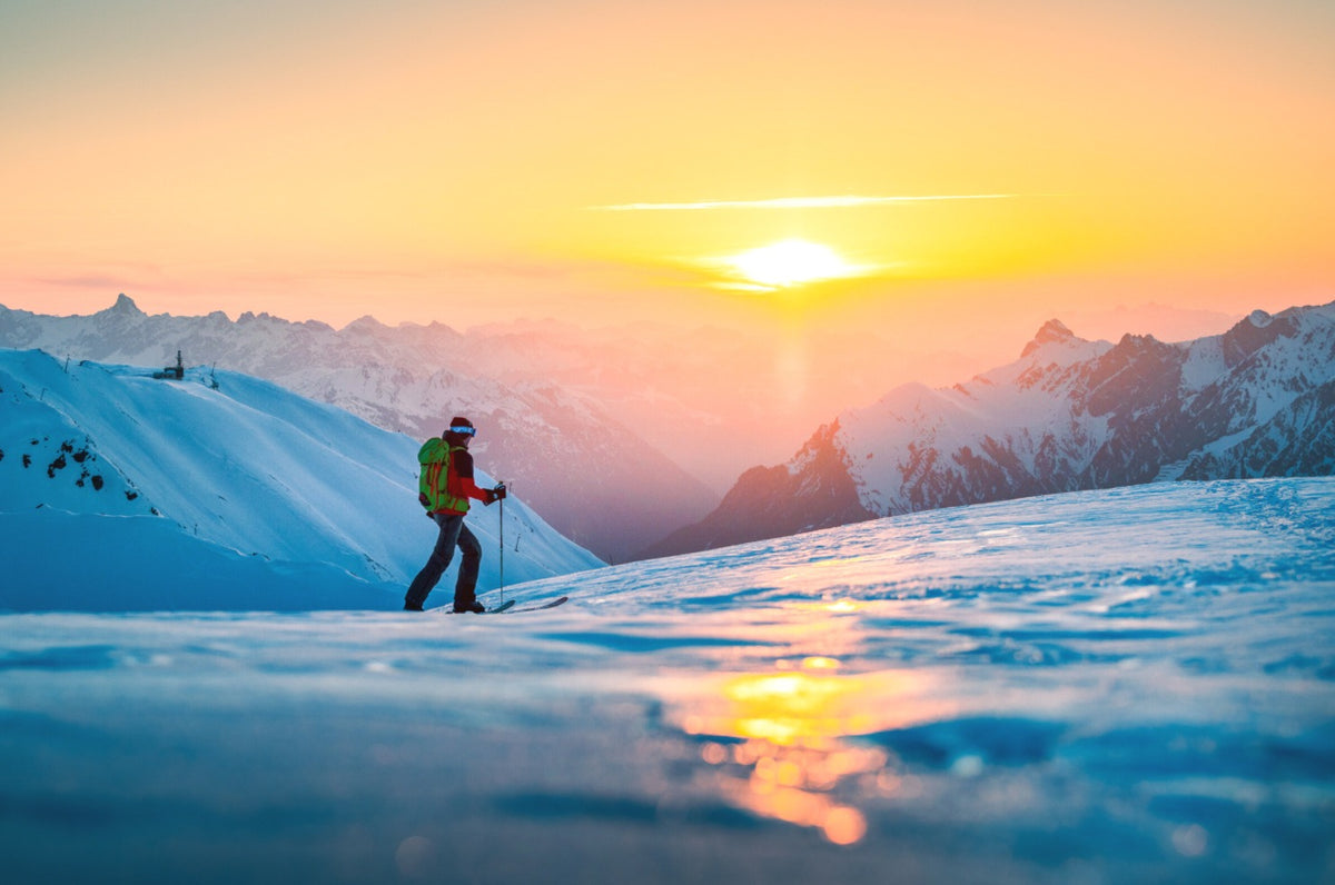 Photo Ski Tour Sunset, Stuben Arlberg