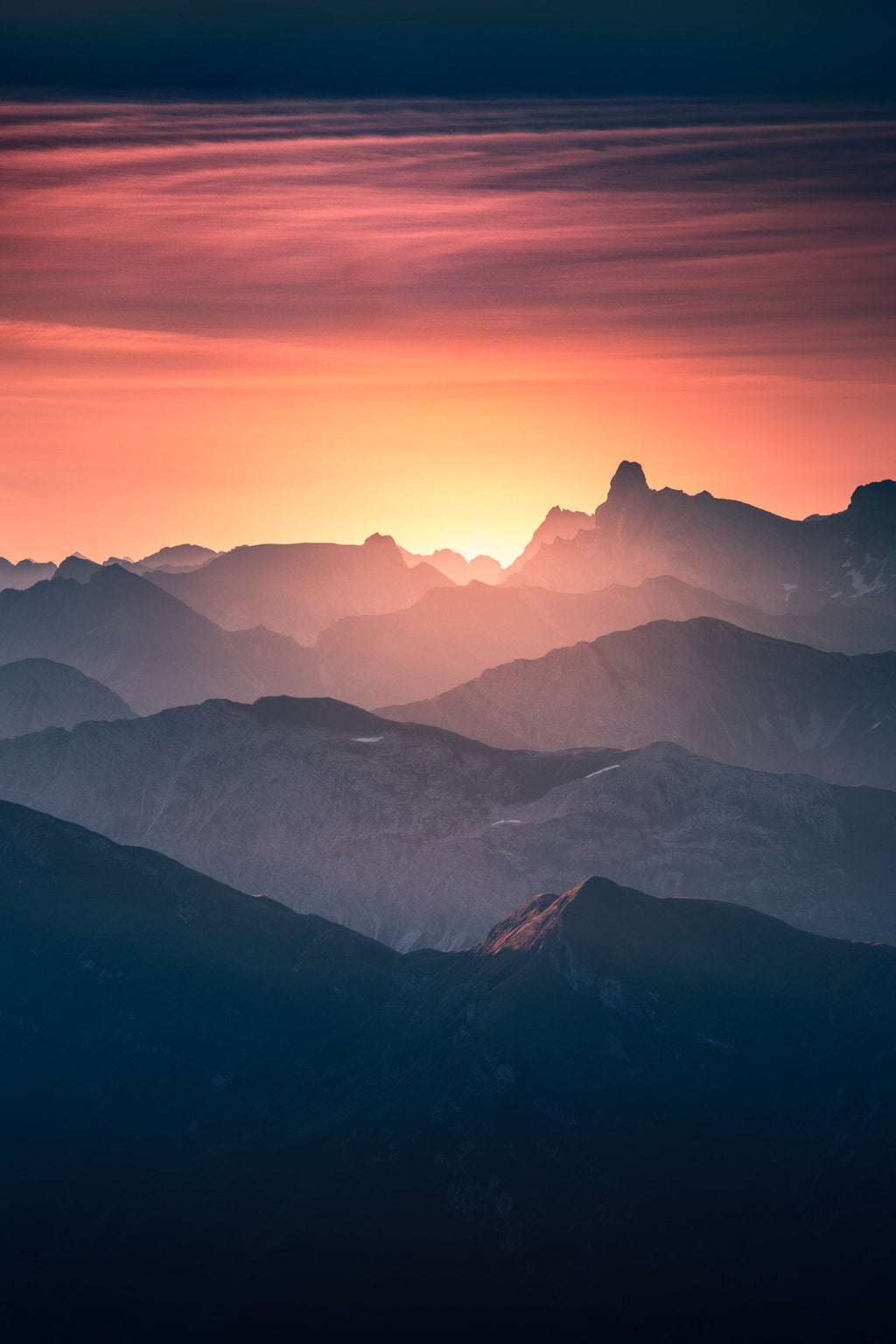 Photo Mohnenfluh Sunrise, Lech Arlberg