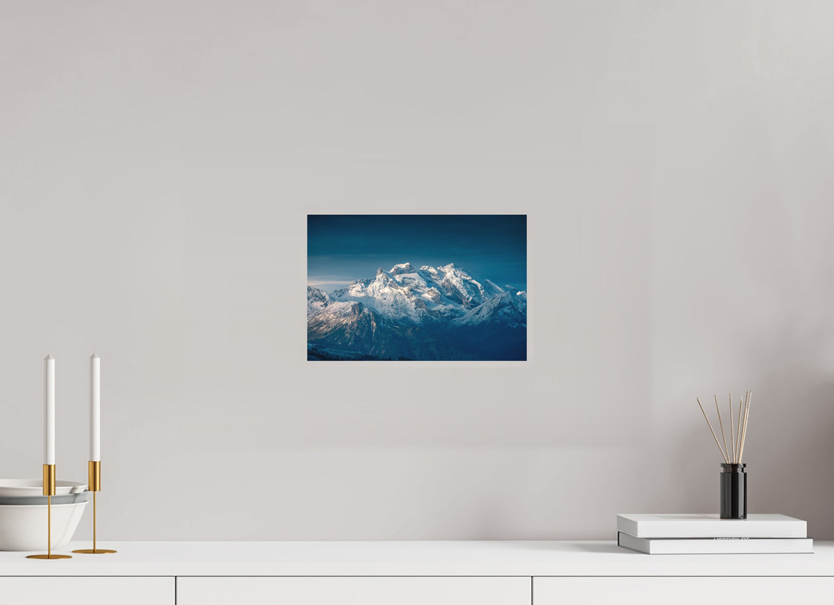 Sunrise at Muttjoechle, Drei Türme View, 30 x 20 cm, paper print