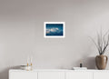 Sunrise at Muttjoechle, Drei Türme View, 30 x 20 cm, framed Weiß