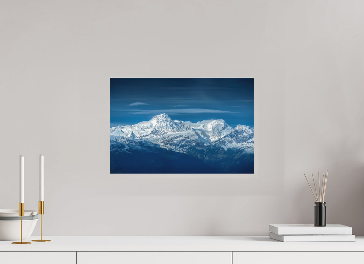Schesaplana Sunrise from Muttjoechle, 45 x 30 cm, paper print