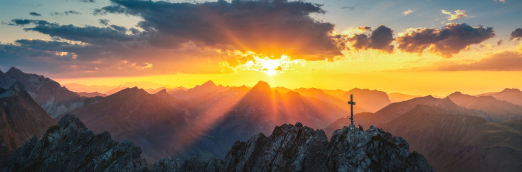 Photo Sunset at the Karhorn, Warth