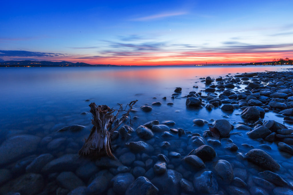 Photo Sunset Reflections on Lake Constance