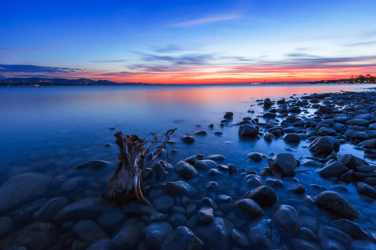 Photo Sunset Reflections on Lake Constance