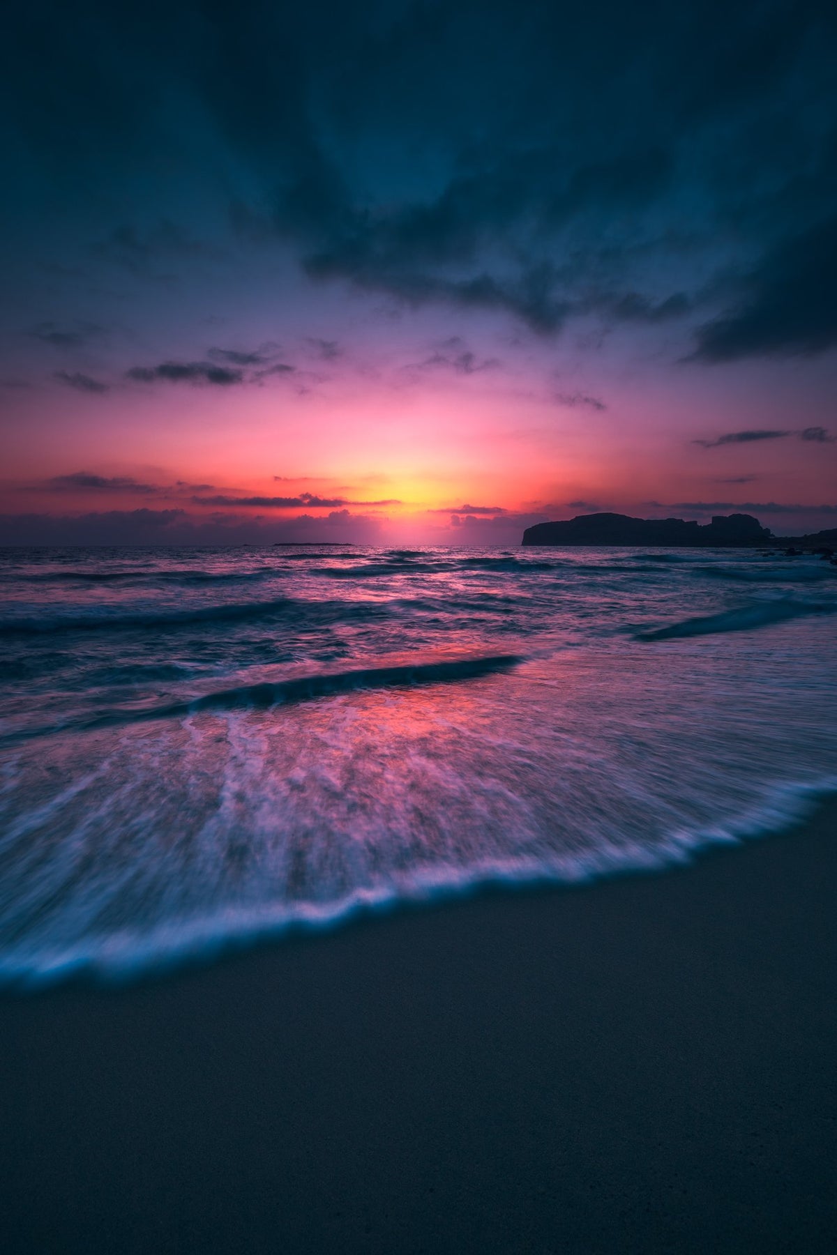 Photo Falassarna Evening, Crete Beach
